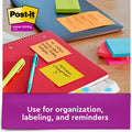 3M Post-it Super Sticky Notes - Energy Boost Color Collection, Limeade, 12 / Pack, MMM65412SSUC