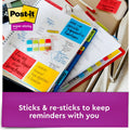 3M Post-it Super Sticky Notes - Playful Primaries Color Collection, Iris Infusion, 5 / Pack, MMM6545SSAN