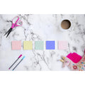 3M Post-it Notes Original Notepads - Sweet Sprinkles Color Collection, Moonstone, 12 / Pack, MMM654RPA