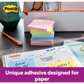 3M Post-it Notes Original Notepads - Sweet Sprinkles Color Collection, Moonstone, 12 / Pack, MMM654RPA