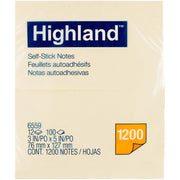 Highland Self-sticking Notepads, 1 Pack