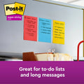 3M Post-it Notes Original Lined Notepads -Playful Primaries Color Collection, Blue Paradise, 3 / Pack, MMM660-3SSAN