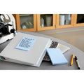 3M Post-it Greener Lined Notes - Sweet Sprinkles Color Collection, Moonstone, 1 Pack, MMM660-RP-A