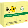 3M Post-it Greener Notes, Canary Yellow, 1 Pack, MMM660RPYW