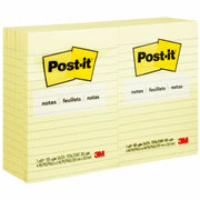 Post-it® Notes Original Lined Notepads, 1 Pack