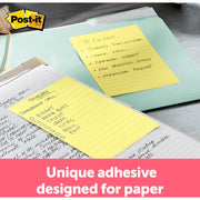 Post-it® Notes Original Lined Notepads, 1 Pack