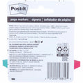 3M Post-it Page Markers, Bright Assorted, 1 Pack, MMM6705AN