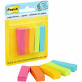 3M Post-it Page Markers, Bright Assorted, 1 Pack, MMM6705AN