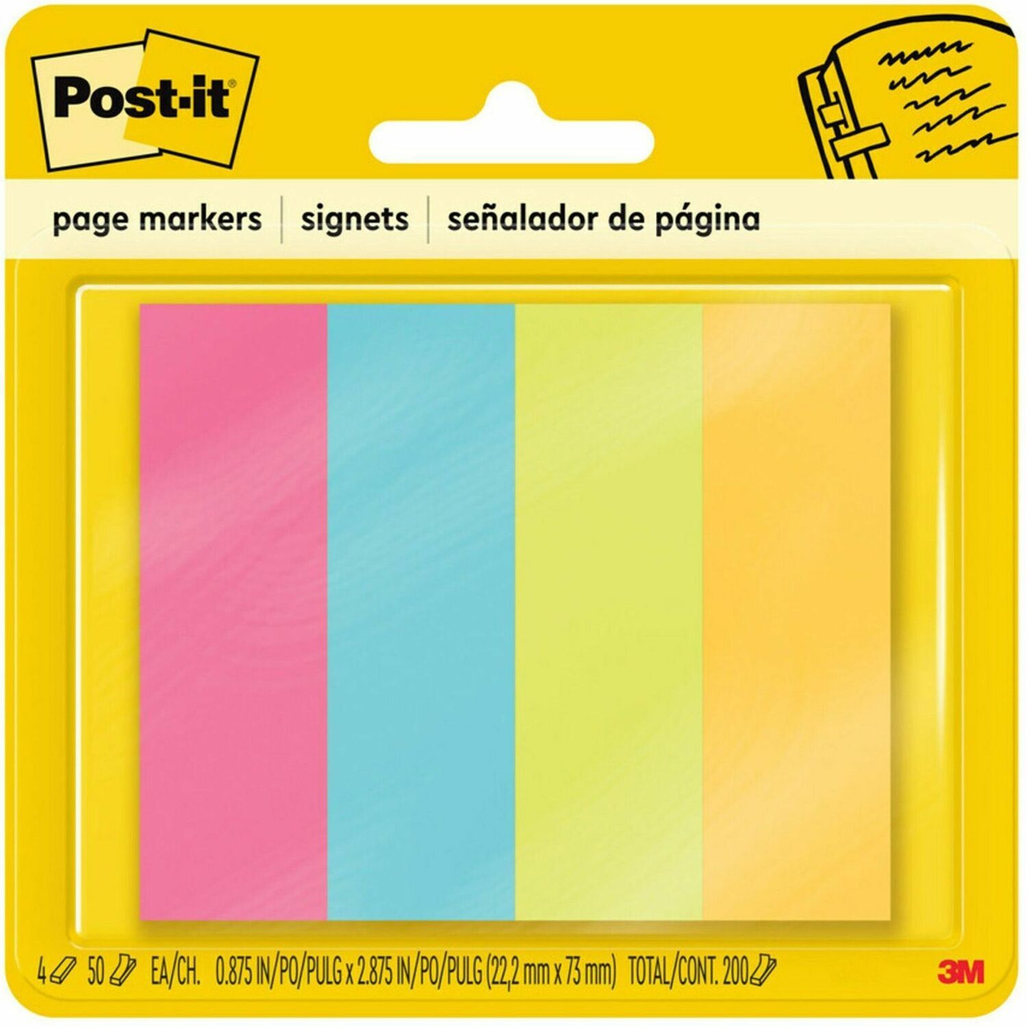 Post-it® Page Markers, 1 Pack