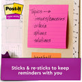 3M Post-it Super Sticky Lined Notes - Energy Boost Color Collection, Sunnyside, 1 Pack, MMM6756SSUC