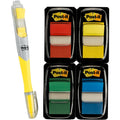 3M Post-it Flags Value Pack, Assorted, 1 Pack, MMM680RYBGVA