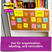 Post-it® Super Sticky Notes - Energy Boost Color Collection, 1 Pack