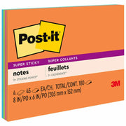 Post-it® Super Sticky Notes - Energy Boost Color Collection, 1 Pack