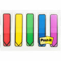 3M Post-it Arrow Flags in On-the-Go Dispenser - Bright Colors, Assorted, 100 / Pack, MMM684ARR1