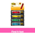 3M Post-it Message Flags, Assorted, 120 / Pack, MMM684SH