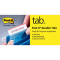 3M Post-it Durable Tabs, Purple, 1 Pack, MMM686-PGO
