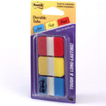 3M Post-it Durable Tabs, Neon, 66 / Pack, MMM686-RYB