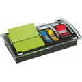 3M Post-it Dispenser Notes and Flag Dispenser, Black, 1 Pack, MMMDS100