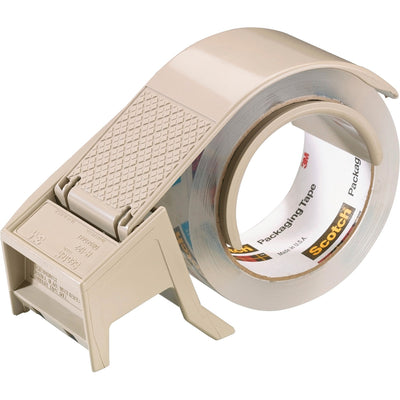 3M Scotch Packaging/Sealing Tape Hand Dispenser, Gray, /BX 6BX/CT — view 1