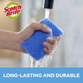 3M Scotch-Brite No Scratch Scrub Sponges, Blue, 3 / Pack, MMMMP-3
