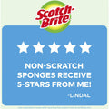 3M Scotch-Brite No Scratch Scrub Sponges, Blue, 3 / Pack, MMMMP3