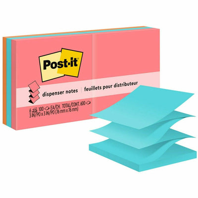 3M Post-it Pop-up Adhesive Note, Concord, 1 Pack, MMMR-330AN