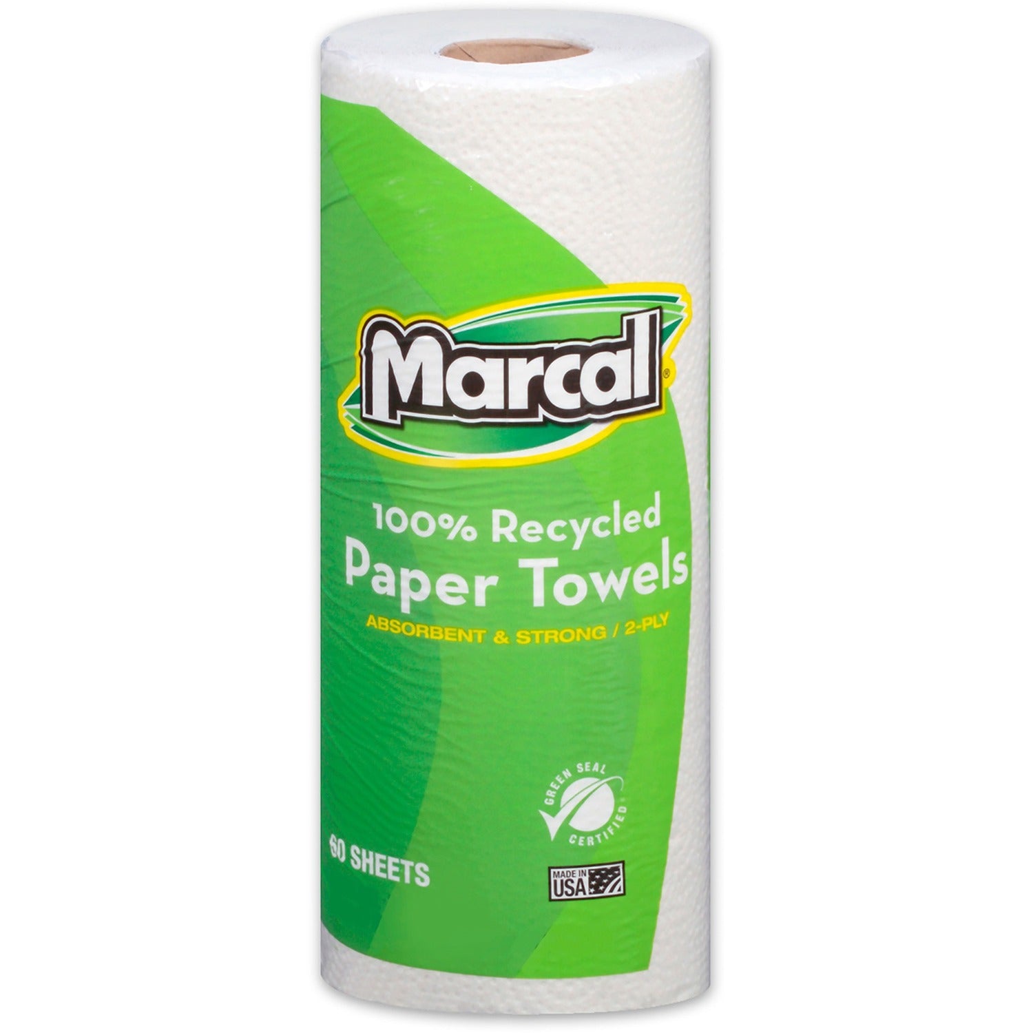 Marcal 100% Recycled Paper Towels, 1 Carton