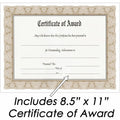 Nu-Dell Golite Woodgrain Award-A-Plaque, Mahogany, NUD18813M