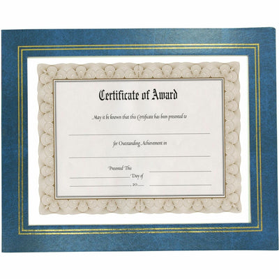 Nu-Dell Golite Flat Document Frames, Blue, 2 / Pack, NUD21201
