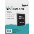 Nu-Dell Golite Sign Holder, Clear, NUD38011