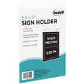 Nu-Dell Golite Sign Holder, Clear, NUD38011