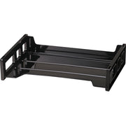 Officemate 21002 Paper Tray, Side Load, Letter Tray, Black, 1 Each