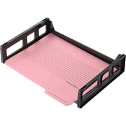 Officemate 21002 Paper Tray, Side Load, Letter Tray, Black, 1 Each