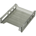 Officemate 21002 Paper Tray, Front Load, Letter Tray, Smoke, OIC21031