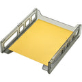 Officemate 21002 Paper Tray, Front Load, Letter Tray, Smoke, OIC21031