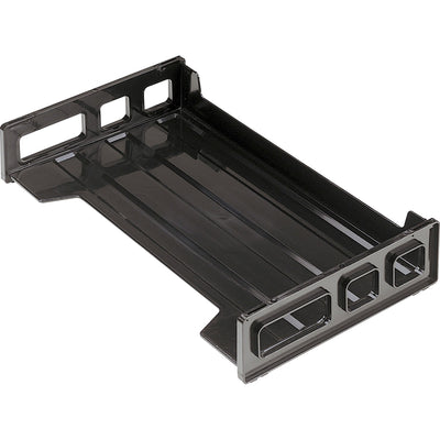Officemate 21101 Paper Tray, Legal, Side Load, Desk Tray, Black, 12EA/CT — view 1