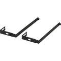 Officemate Adjustable Partition Hangers, Black, 2 / Pair, OIC21460