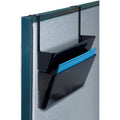 Officemate Adjustable Partition Hangers, Black, 2 / Pair, OIC21460