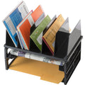 Officemate Sorter with Letter Trays, Black, 1 Pack, OIC22102