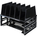 Officemate Sorter with Letter Trays, Black, 1 Pack, OIC22102