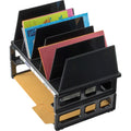 Officemate Sorter with Letter Trays, Black, 1 Pack, OIC22102
