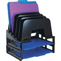 Officemate Tray/Incline Sorter Combo, Black, 1 Pack, OIC22112