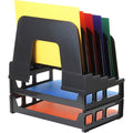 Officemate Tray/Incline Sorter Combo, Black, 1 Pack, OIC22112
