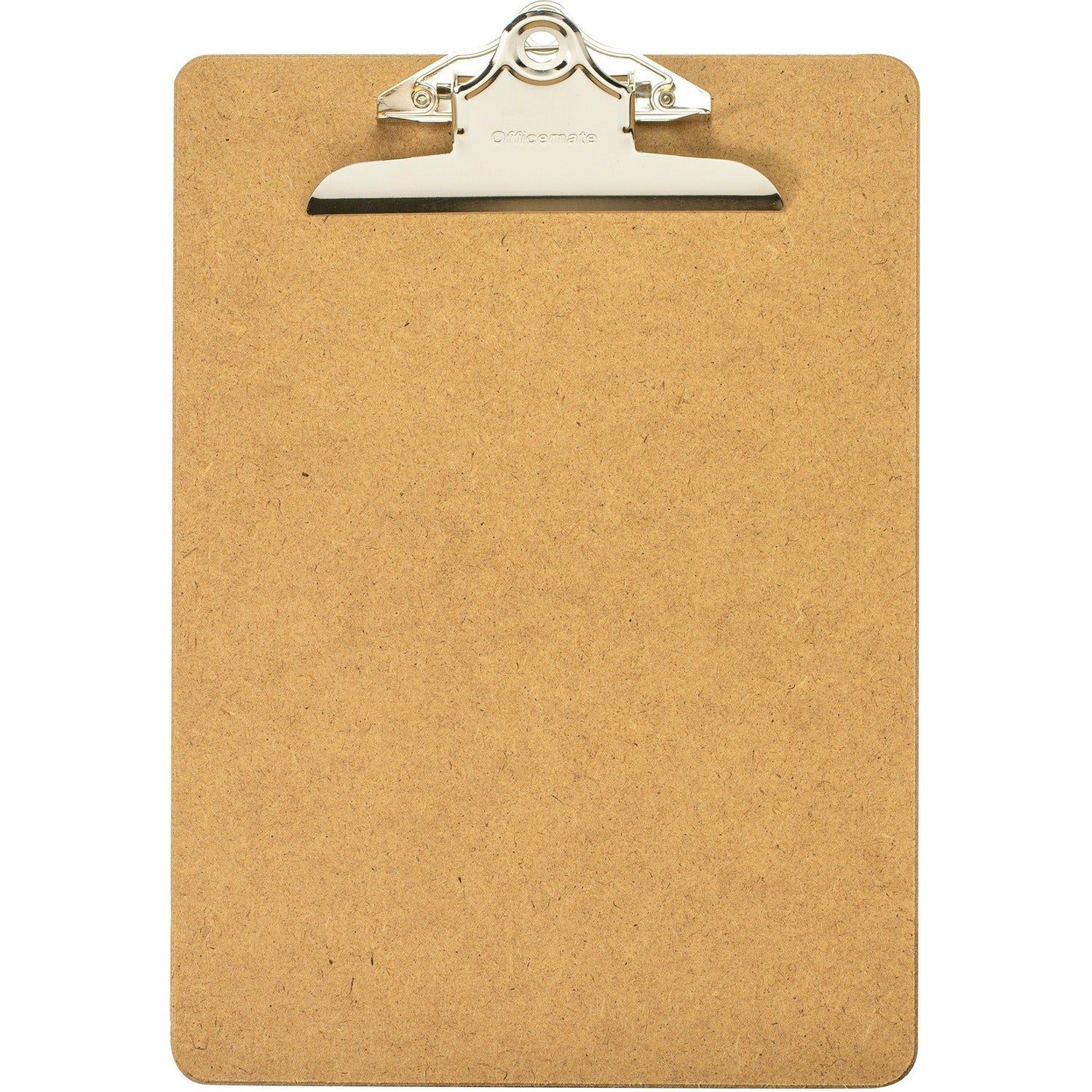 Officemate 83100 Letter Size Wood Clipboard, 9" x 12 .5" ,Recycled Hardboard, 1 Each