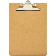 Officemate 83100 Letter Size Wood Clipboard, 9" x 12 .5" ,Recycled Hardboard, 1 Each