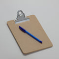 Officemate Hardboard Clipboards, Brown, 6" Width x 9" Length, OIC83103