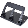 Officemate Heavy-duty 3-hole Punch with Padded Handle, Silver, OIC90089