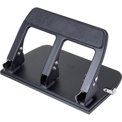 Officemate Heavy-duty 3-hole Punch with Padded Handle, Silver, 6EA/CT — view 1