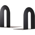 Officemate Heavy-Duty Bookends, Black, 1 Pair, OIC93142