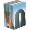 Officemate Heavy-Duty Bookends, Black, 1 Pair, OIC93142